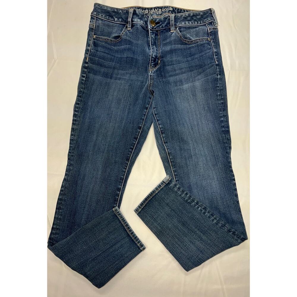 American Eagle Super Stretch X4 Hi Rise Jeggings 10 Short